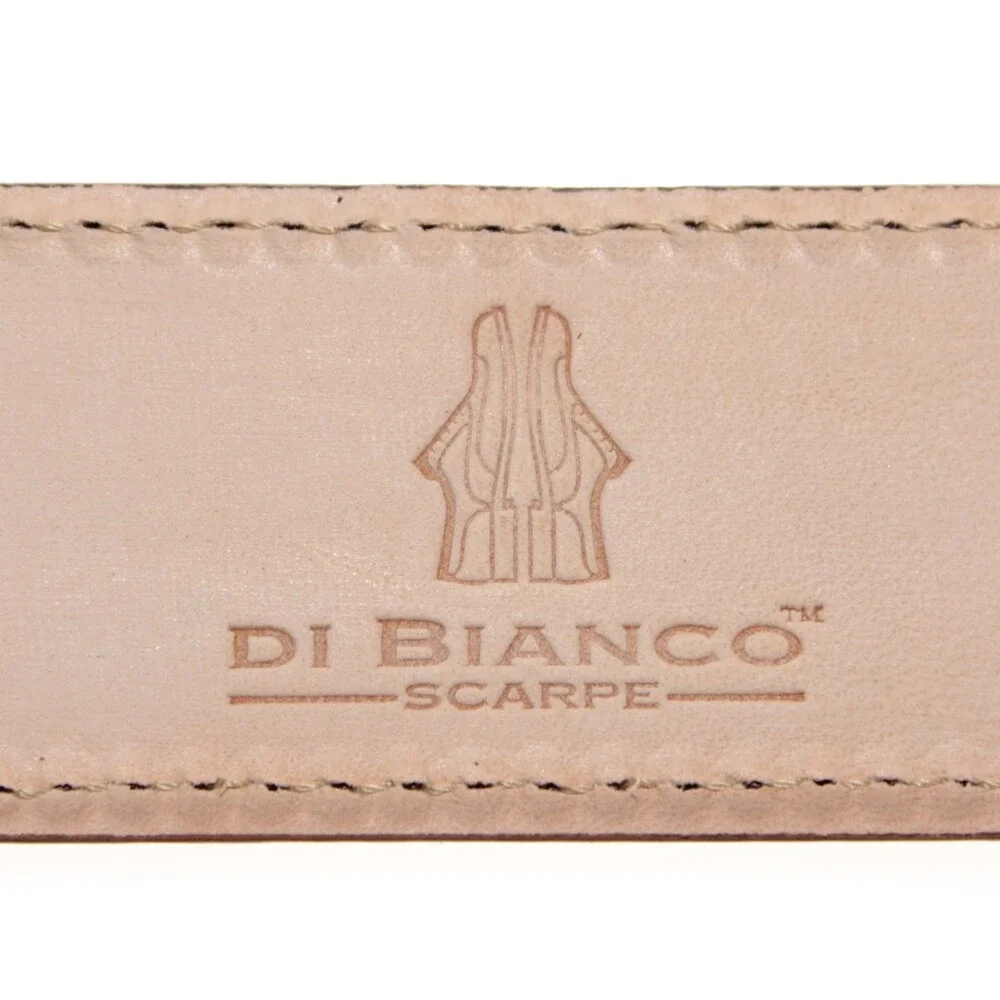 Di Bianco NWT Cut to Size Dress Belt In Solid Brown Suede Leather One Size